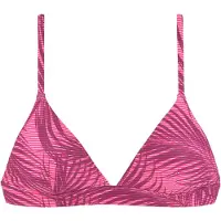 LASCANA Sportsbikinioverdel pink / bordeaux / hvid