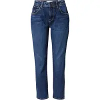 Pepe Jeans Pepe Jeanstil kvinder. PL204176VR6 Jeans Violet Blue (25/34), Blå, Casual, Bomuld, Bæredygtig