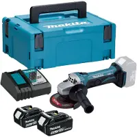 Makita kampinis šlifuoklis 115mm 18V DGA452RTJ