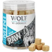 Wolf of Wilderness Økonomipakke - Raw Snacks - Laksefilet (200 g)