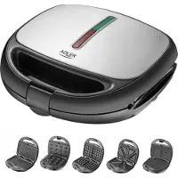 Adler 5in1 Grill & Vaffeljern