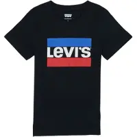 Levi's T-shirt - Sort m. Logo - - 5 år (110) - T-Shirt