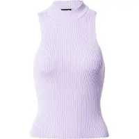 Urban Classics Short Rib Knit Turtleneck ærmeløs T-shirt
