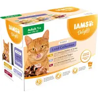 IAMS Økonomipakke: 48 x 85 g Advanced Nutrition Adult - Adult Land Mix i sauce