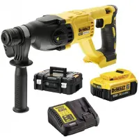 DeWalt DCH133M1-QW, SDS-plus, Sort, Gul, 2,6 cm, 5680 rpm, 2,6 J, 1,3 cm