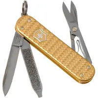 Victorinox Classic SD Precious Alox Brass Gold multiværktøj