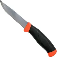 Morakniv Companion F Serrated - Stainless Steel - Orange 11829