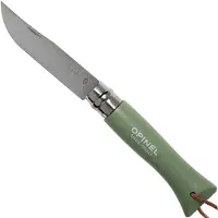 Opinel - Knive og værktøj - Couteau Tradition Baroudeur T6 Sauge til Unisex - Kaki