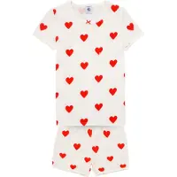 Petit Bateau Nattøj rød / hvid