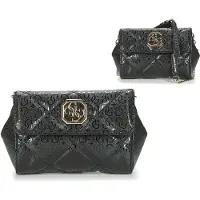GUESS Dilla Mini Convertible Xbody skuldertaske/bælte sort til kvinder 18x13x6 cm