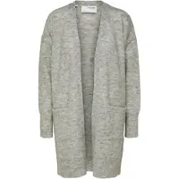Selected Cardigan 'Lulu' grå-meleret