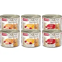 Animonda Carny Økonomipakke: 24 x 200 g Single Protein Adult - Mix: 3 varianter