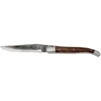 Laguiole 12cm walnut, brut de forge 1212FINNOSATBDF