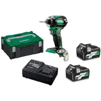 HiKOKI WH36DC WRZ, Momentnøgle, Børstefri, Sort, IP56, 1/4, 4100 rpm