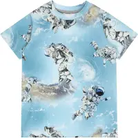 Molo T-shirt - Ralphie - Space Walking - - 2 år (92) - T-Shirt