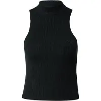 Urban Classics Short Rib Knit Turtleneck ærmeløs T-shirt