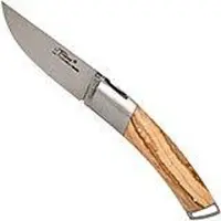 Fontenille Pataud Le Thiers Gentleman olive wood T9O pocket knife by