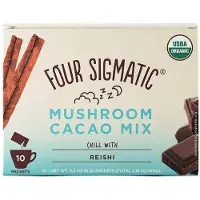 Four Sigmatic - Reishi Svampe Kakao Mix Økologisk, Pulver 10 poser