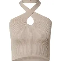 Urban Classics Rib Knit Crossed Neckholder Ærmeløs Top