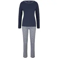 Tom Tailor Pyjamas navy / hvid