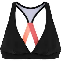 LASCANA Sportsbikinioverdel sort