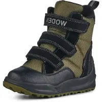 Woden Vinterstøvler - Adrian - Tex - Dark Olive - - 31 - Vinterstøvle