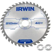 Irwin IRW1897204, Skæreskive, Alle mærker, 21 cm, Flerfarvet, 449 g, 249,9 mm