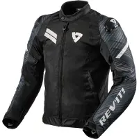 REV'IT! Apex Air H2O LE Tekstiljakke Sort/Hvid L