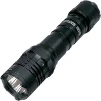 Nitecore P20iX, Taktisk lommelygte, Sort, Aluminium, Knapper, 2 m, 2 m