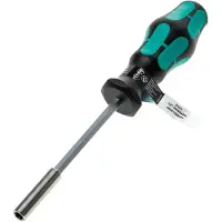 Wera 812/1 Bits-håndgreb, med stærk permanentmagnet, 40 mm, 232 mm, 40 mm, 133 g