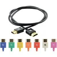 Kramer Ultra Tyndt Ethernet Hdmi-kabel Hdmi 2.1-kabel 0.9 M