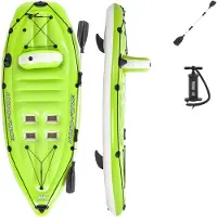 Bestway 65097, Rejse/fritid, Oppustelig båd, Sort, Grøn, PVC, 1 person(er), 150 kg