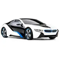 Rastar R/C 1:24 BMW I8 Silver