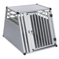 Zooplus Exclusive AluRide Transportboks til bilen - M: B 65 x D 92 x H 65 cm