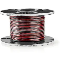 Nedis Højttalerkabel Cabr1500bk1000 2x 1.5 Mm 100 M