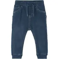 Name it Sweatpants - Noos - NbmBundo - Dark Blue Denim - - 74 - Sweatpants