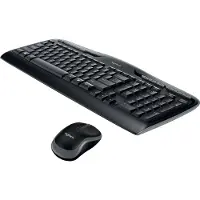 Logitech MK330 Wireless Combo - UK - Tastatur & Mus sæt - Sort