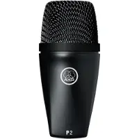 AKG P2 Dynamic Microphone for Bass Instruments With Stand & Cable