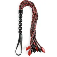Sportsheets Saffron Braided Flogger 61 cm