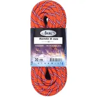 BEAL - Klatrereb - Rando 8 mm Orange til Unisex - Størrelse 20 m