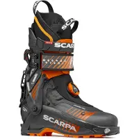 Scarpa - Touring skistøvler - F1 LT Carbon Orange til UnisexUld - Størrelse 39,5 - Sort