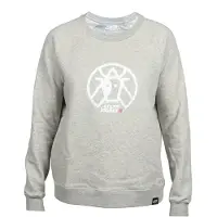FACTORY LINKS - Sweatshirts dame - Zoé Crew Light Grey Women til UnisexBomuld - Størrelse XS - Grå