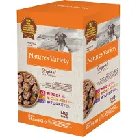 Nature’s Variety Økonomipakke: 16 x 150 g Mix: Nature's Variety Original Paté No Grain Mini - Mix: 3 varianter