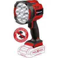 Einhell TE-CL 18/2500 LiAC-solo, LED, 7 pære(r ), Sort, Rød - SOLO