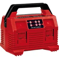 Einhell X-Quattrocharger, Batterioplader, , Sort, Rød, Vekselstrøm, 18 V, 4 A