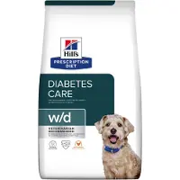 Hill's Pet Nutrition Prescription Diet w/d Low Fat / Diabetes / Colitis hundefoder - 4 kg