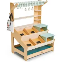 Tender Leaf Toys Trælegetøj - Markedsbod - - OneSize - Legekøkken