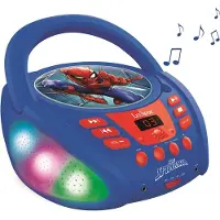 Spider-man Bluetooth CD-afspiller med lys