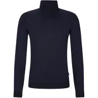 BOSS Slim fit rullekravesweater i ekstra fin merinould
