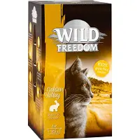 Wild Freedom Økonomipakke: 24 x 85 g Adult i bakke - Golden Valley - Kanin & Kylling